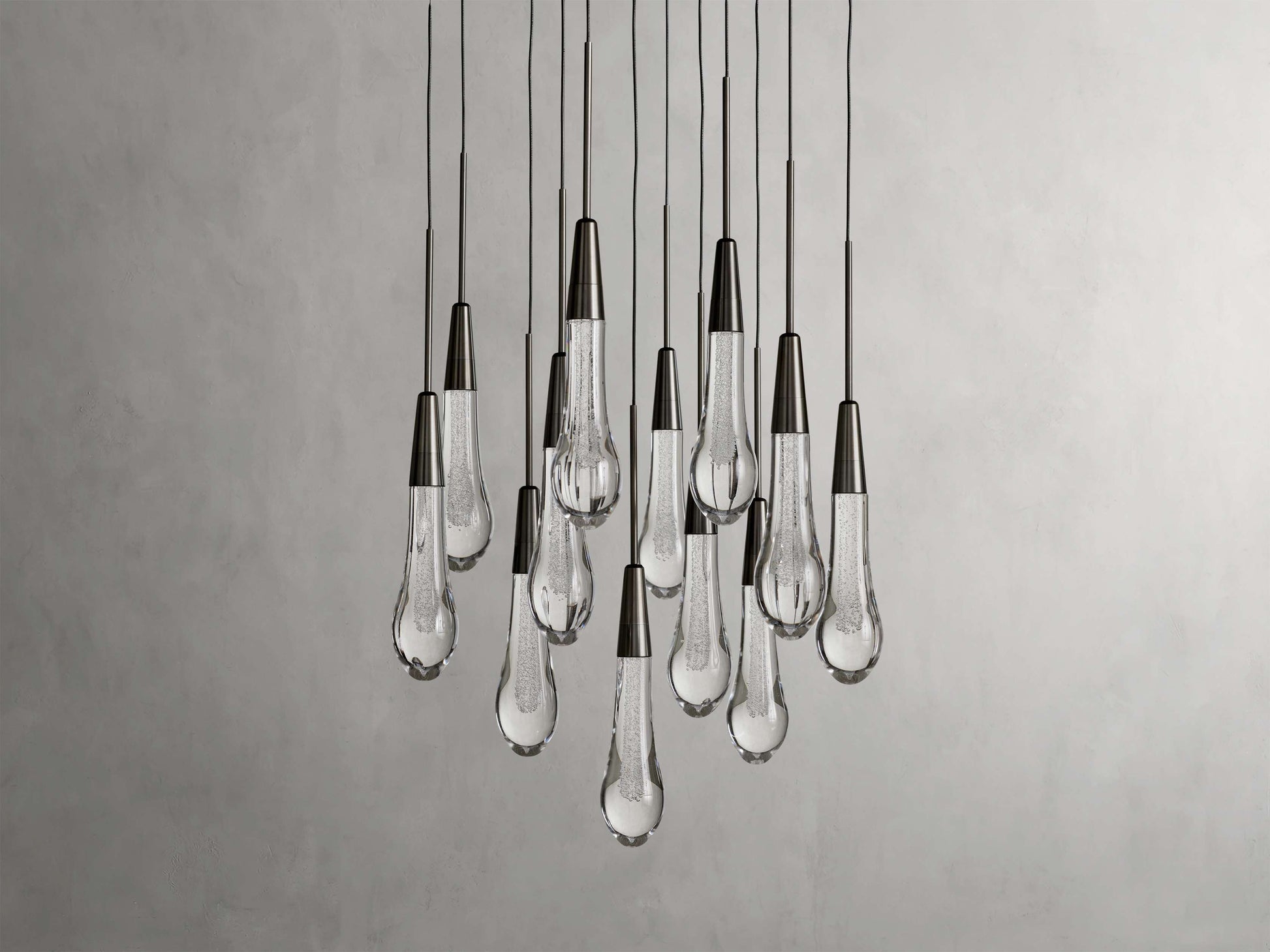 Solitaire Round Chandelier 17" 24" 36“ 58“
